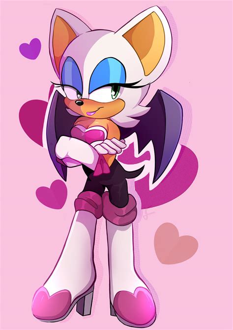 rouge the bat fan art